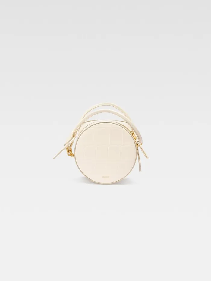 Women Crossbody and Handbags JACQUEMUS The Vanito Light Ivory Women Crossbody and Handbags JACQUEMUS The Vanito Light Ivory