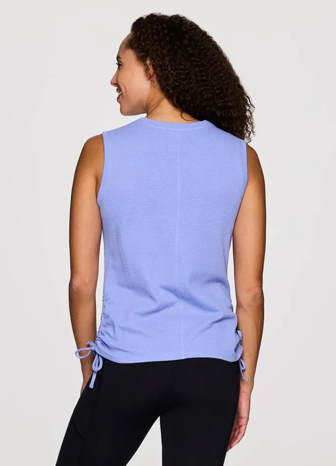 Women Day Dreamer Ruched Tank Periwinkle RBX Active Tanks