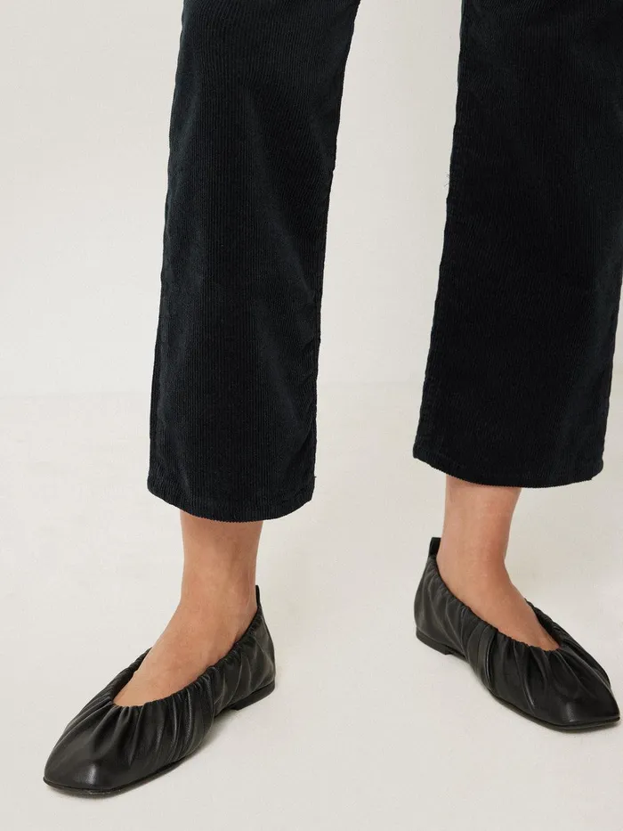 Women Delmont Cord Tapered Jean Navy Jigsaw Coords