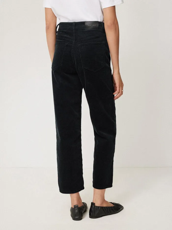 Women Delmont Cord Tapered Jean Navy Jigsaw Coords