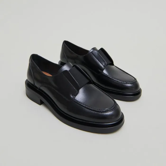 Women Derbies With Elastics Black JONAK Derbies Oxfords Women Derbies With Elastics Black JONAK Derbies Oxfords