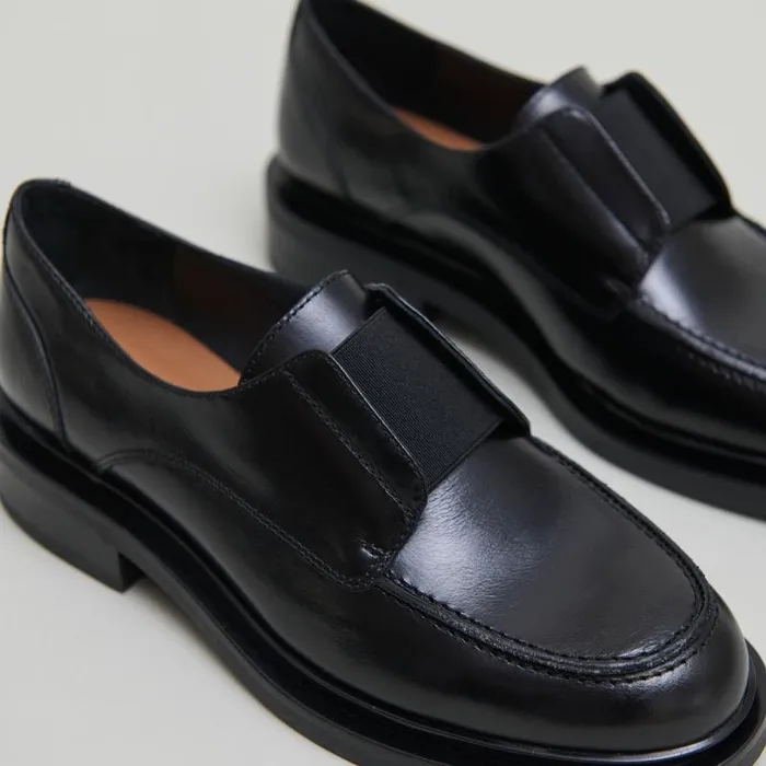 Women Derbies With Elastics Black JONAK Derbies Oxfords Women Derbies With Elastics Black JONAK Derbies Oxfords