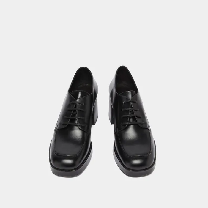 Women Derbies With Heels Black JONAK Derbies Oxfords