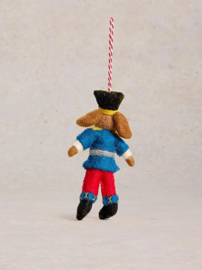 Women Dog Nutcracker Hanging Dec Red Multi White Stuff Decorations