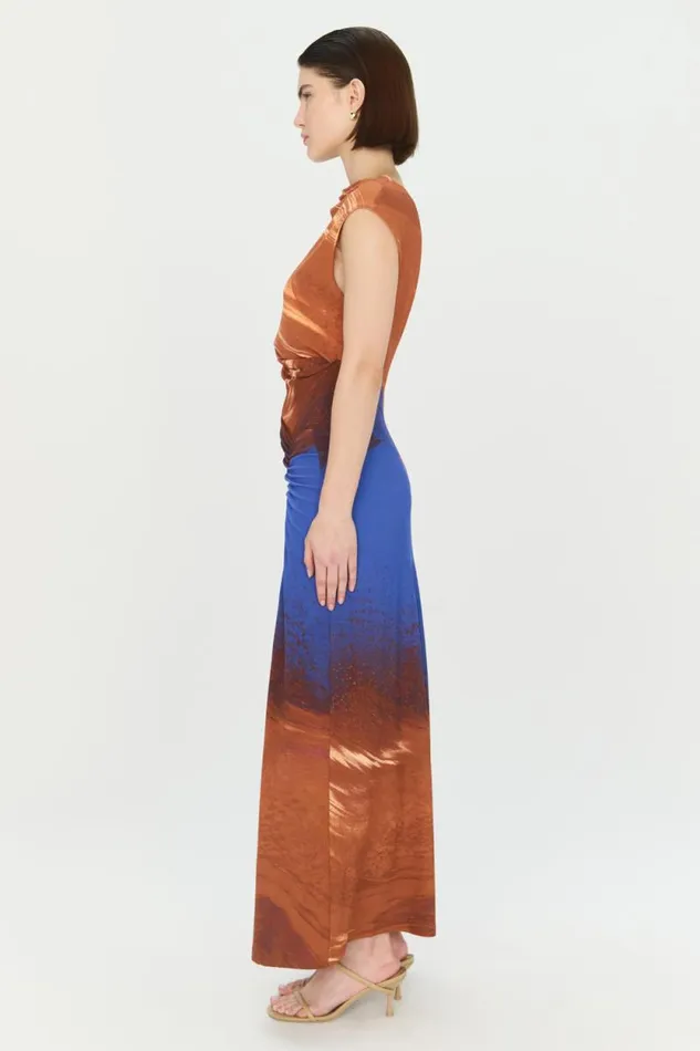 Women Dresses and Jumpsuits Jonathan Simkhai Acacia Dress Printed Midi Dress Women Dresses and Jumpsuits Jonathan Simkhai Acacia Dress Printed Midi Dress