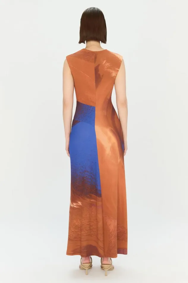 Women Dresses and Jumpsuits Jonathan Simkhai Acacia Dress Printed Midi Dress Women Dresses and Jumpsuits Jonathan Simkhai Acacia Dress Printed Midi Dress