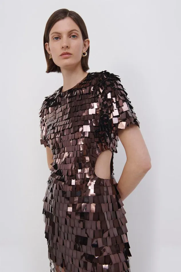 Women Dresses and Jumpsuits Jonathan Simkhai Jillian Sequin Midi Dress