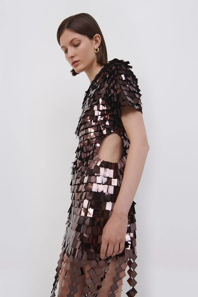 Women Dresses and Jumpsuits Jonathan Simkhai Jillian Sequin Midi Dress