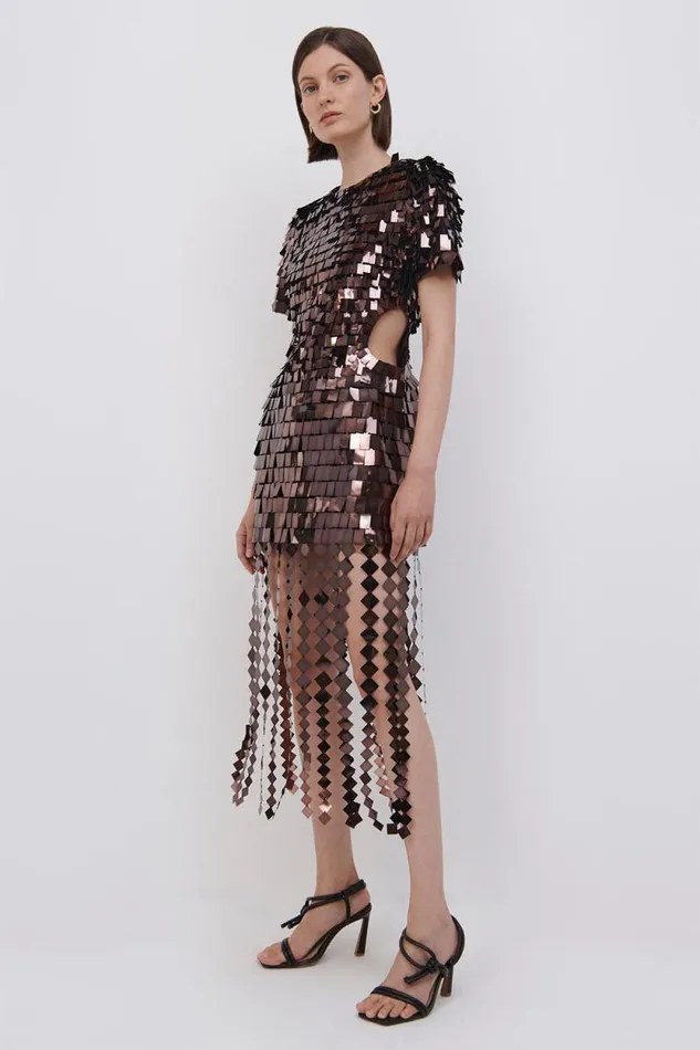 Women Dresses and Jumpsuits Jonathan Simkhai Jillian Sequin Midi Dress