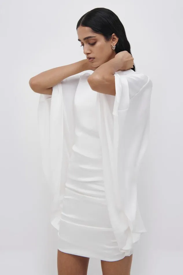 Women Dresses and Jumpsuits Jonathan Simkhai Kadence Bell Sleeve Mini Dress EXCLUSIVE Women Dresses and Jumpsuits Jonathan Simkhai Kadence Bell Sleeve Mini Dress EXCLUSIVE