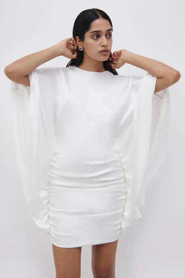 Women Dresses and Jumpsuits Jonathan Simkhai Kadence Bell Sleeve Mini Dress EXCLUSIVE Women Dresses and Jumpsuits Jonathan Simkhai Kadence Bell Sleeve Mini Dress EXCLUSIVE