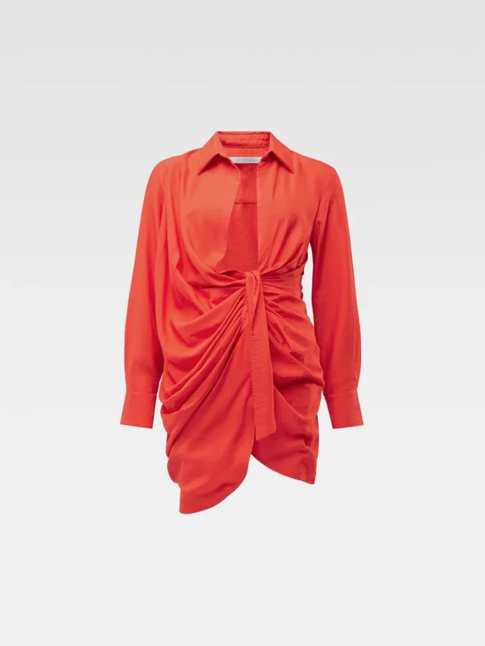 Women Dresses and Skirts JACQUEMUS The Bahia Dress Orange