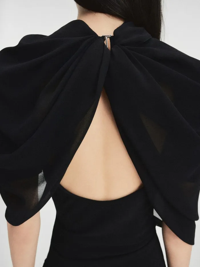 Women Dresses and Skirts JACQUEMUS The Castagna Dress Black