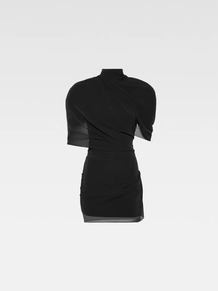 Women Dresses and Skirts JACQUEMUS The Castagna Dress Black