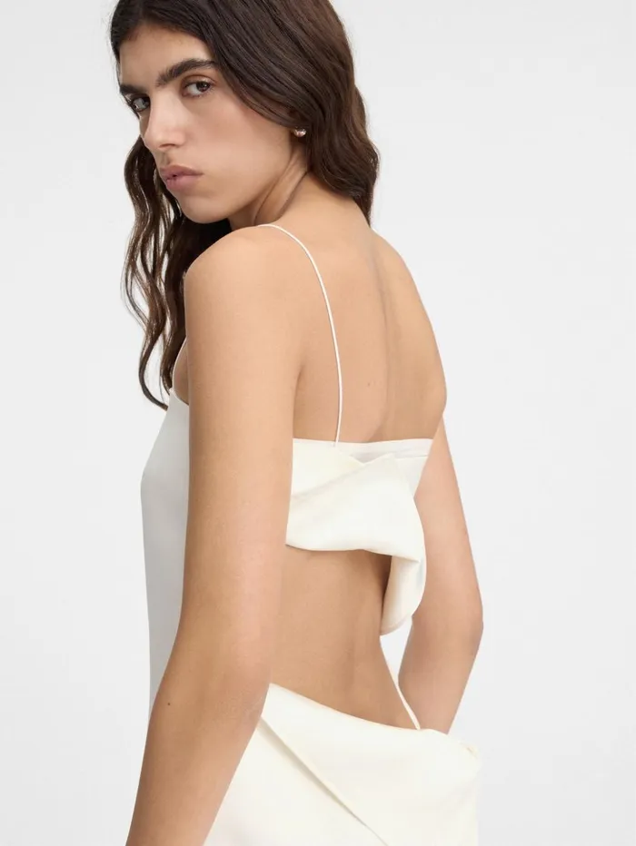 Women Dresses and Skirts JACQUEMUS The Elica Dress White