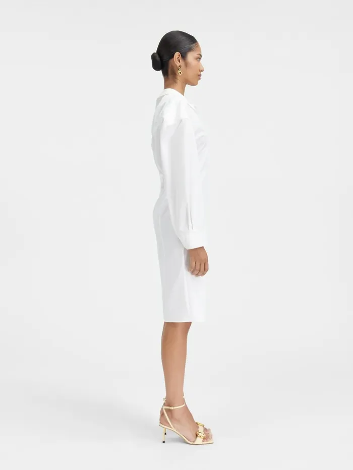 Women Dresses and Skirts JACQUEMUS The Shirt Dress White