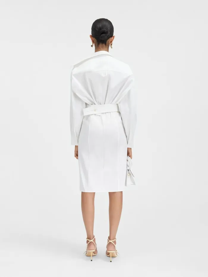 Women Dresses and Skirts JACQUEMUS The Shirt Dress White