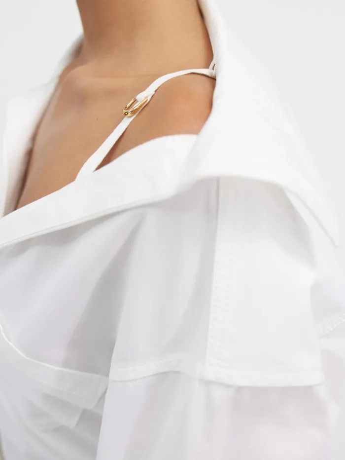 Women Dresses and Skirts JACQUEMUS The Shirt Dress White