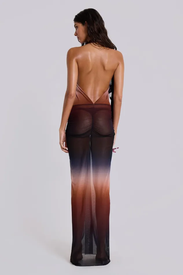 Women Dresses Jaded London Shop Azevedo Knotted Halter Maxi Dress