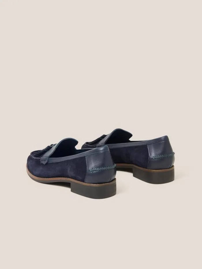 Women Elba Leather Loafer Dark Navy White Stuff Shoes Women Elba Leather Loafer Dark Navy White Stuff Shoes
