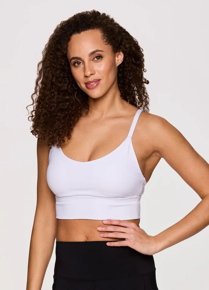 Women Everyday Strappy Bra White RBX Active Sports Bras