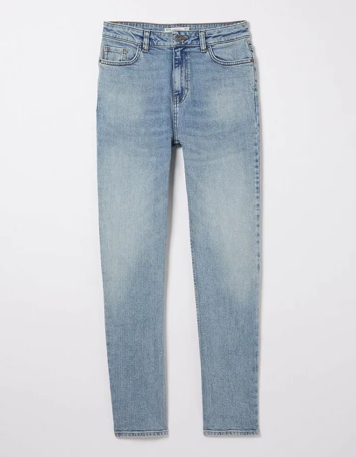 Women FatFace Jeans and Dungarees Chesham Girlfriend Jeans Light Denim Blue