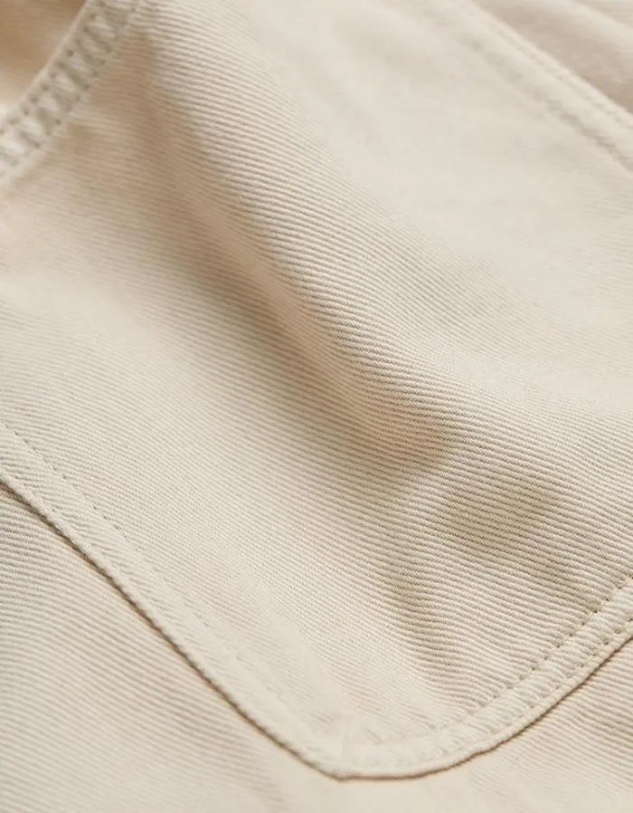Women FatFace Pants and Leggings Carter Cargo Wide Leg Pants Washed Cream