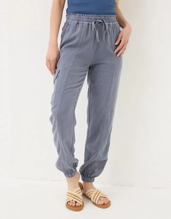 Women FatFace Pants and Leggings Woven Joggers Grey