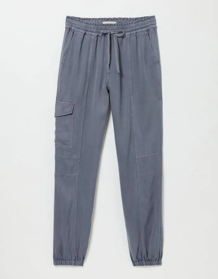 Women FatFace Pants and Leggings Woven Joggers Grey
