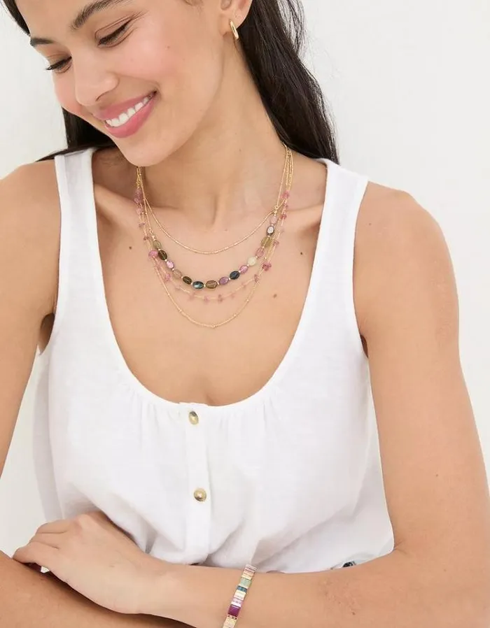 Women FatFace Tops and TShirts Flora Vest White
