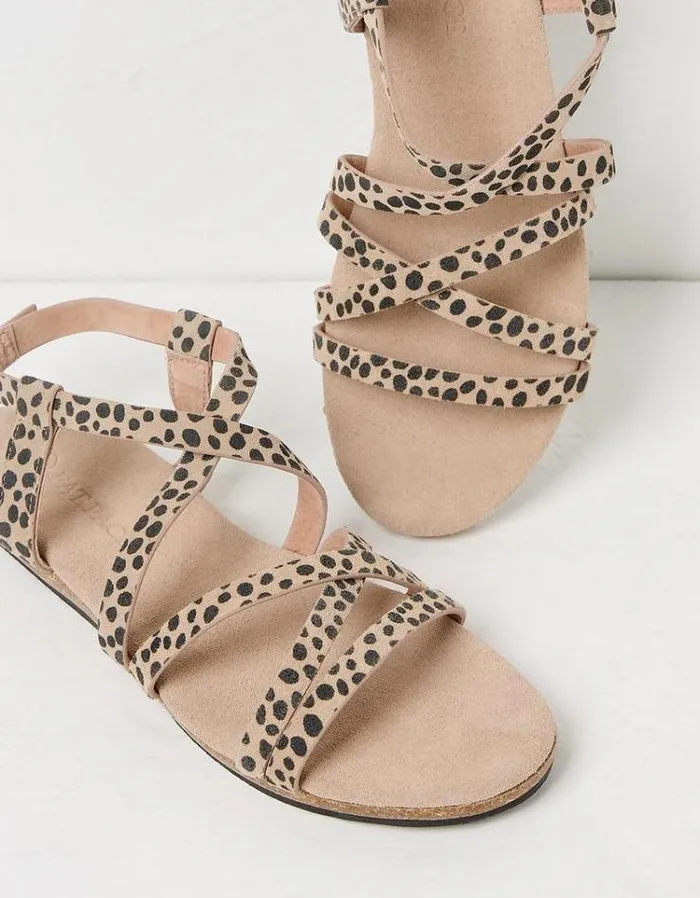 Women FatFace Vacation Shop Elizabeth Sandals Natural
