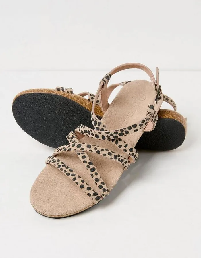 Women FatFace Vacation Shop Elizabeth Sandals Natural
