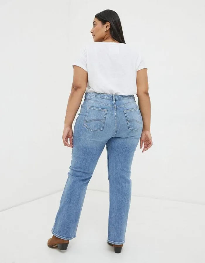 Women FatFace Women039s Sale Brooke Bootcut Mid Blue