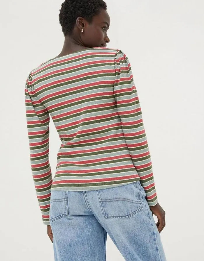 Women FatFace Women039s Sale Carly Stripe Top Multi