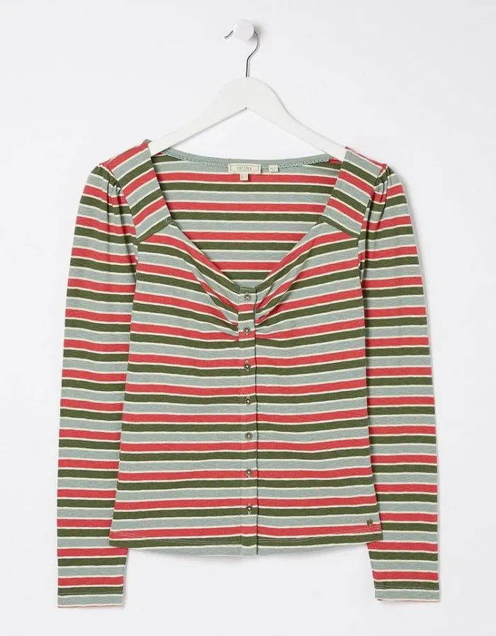 Women FatFace Women039s Sale Carly Stripe Top Multi