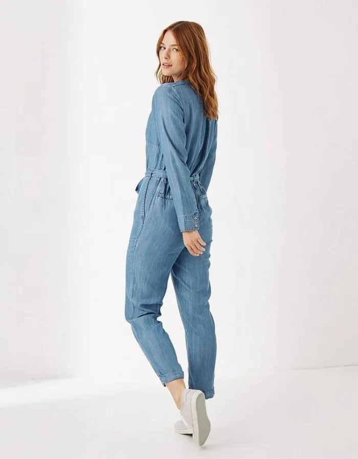 Women FatFace Women039s Sale Imogen Jumpsuit Chambray