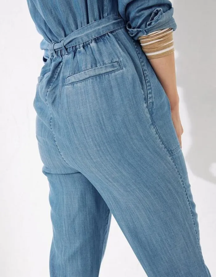 Women FatFace Women039s Sale Imogen Jumpsuit Chambray