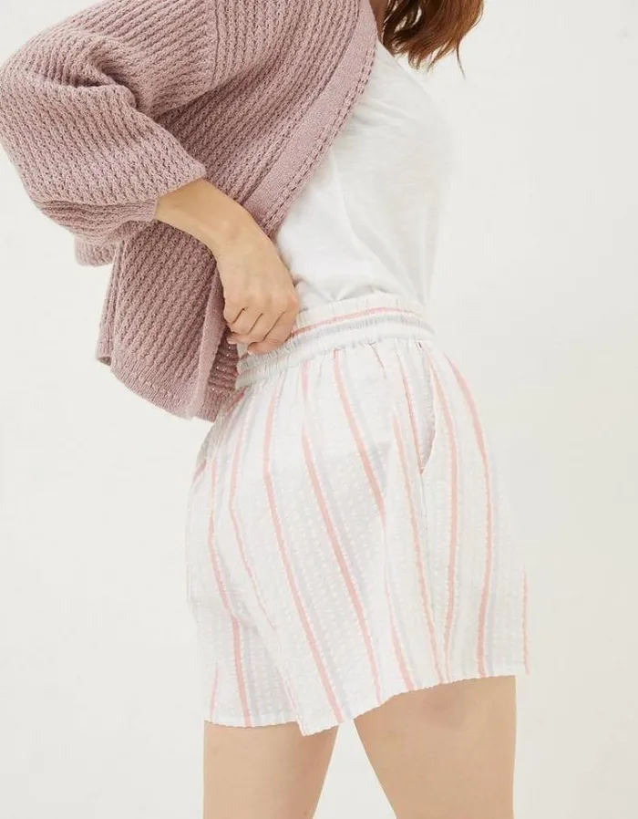 Women FatFace Women039s Sale Seersucker Stripe Shorts Multi