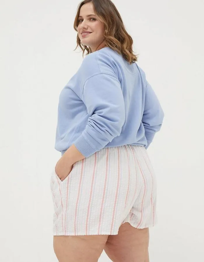 Women FatFace Women039s Sale Seersucker Stripe Shorts Multi