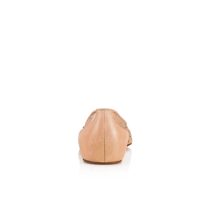 Women Follies Strass Ballerinas 8211 Mesh And Suede 8211 Light Silk Christian Louboutin Flats and Loafers