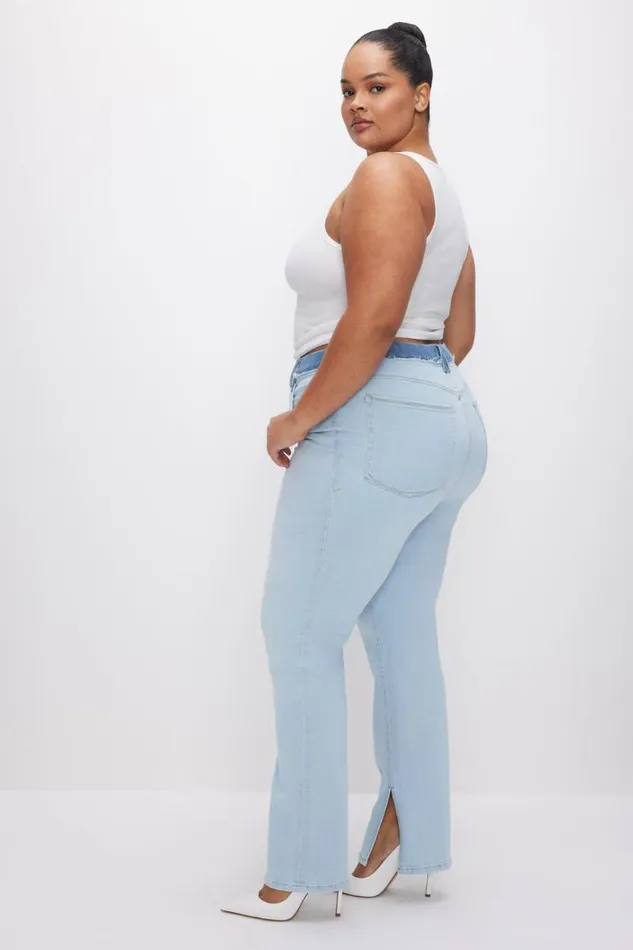 Women GOOD AMERICAN Jeans GOOD BOY STRAIGHTJEANS Indigo624