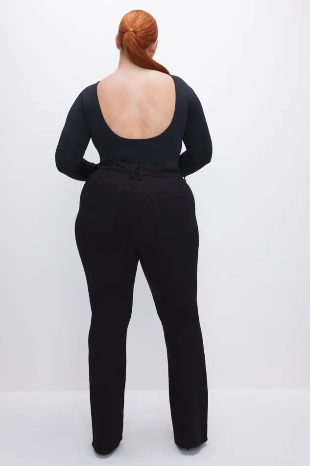 Women GOOD AMERICAN Jeans GOOD CLASSIC BOOTCUTJEANS Black001