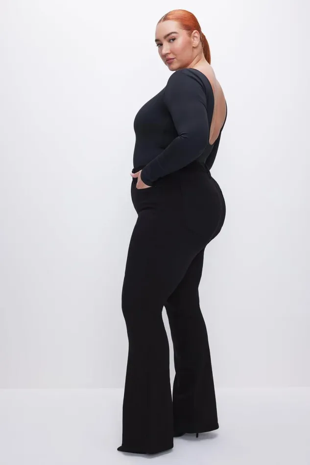 Women GOOD AMERICAN Jeans GOOD CLASSIC BOOTCUTJEANS Black001