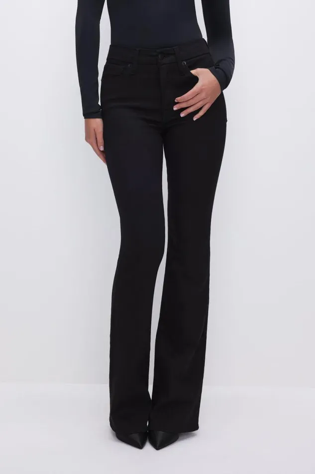 Women GOOD AMERICAN Jeans GOOD CLASSIC BOOTCUTJEANS Black001