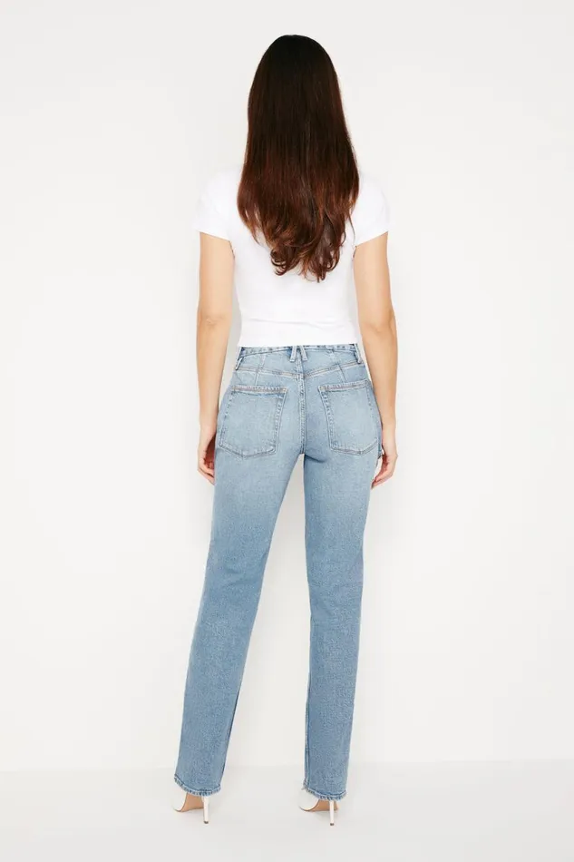 Women GOOD AMERICAN Jeans GOOD ICON STRAIGHT DIAMONDJEANS Indigo357