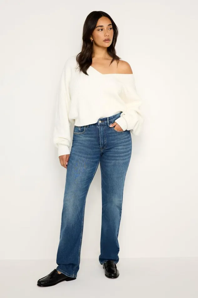 Women GOOD AMERICAN Jeans GOOD ICON STRAIGHTJEANS Indigo605