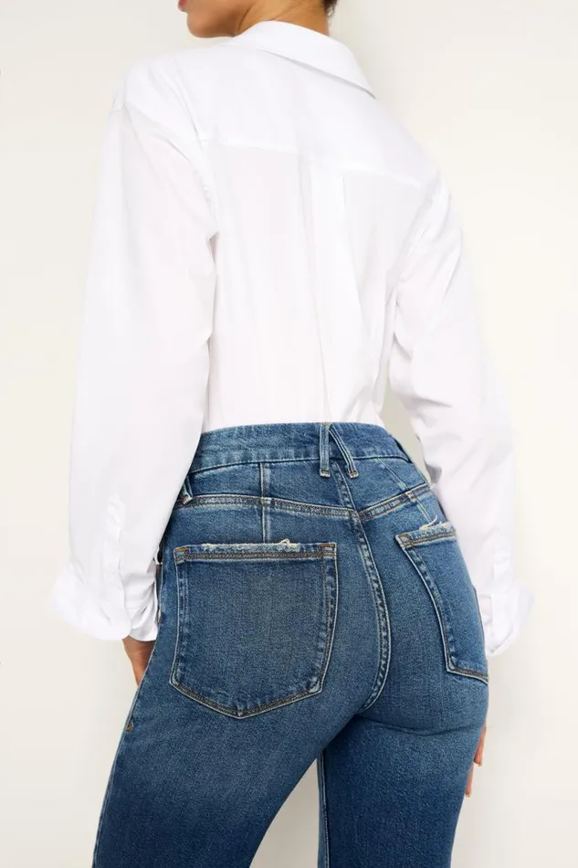 Women GOOD AMERICAN Jeans GOOD ICON STRAIGHTJEANS Indigo605