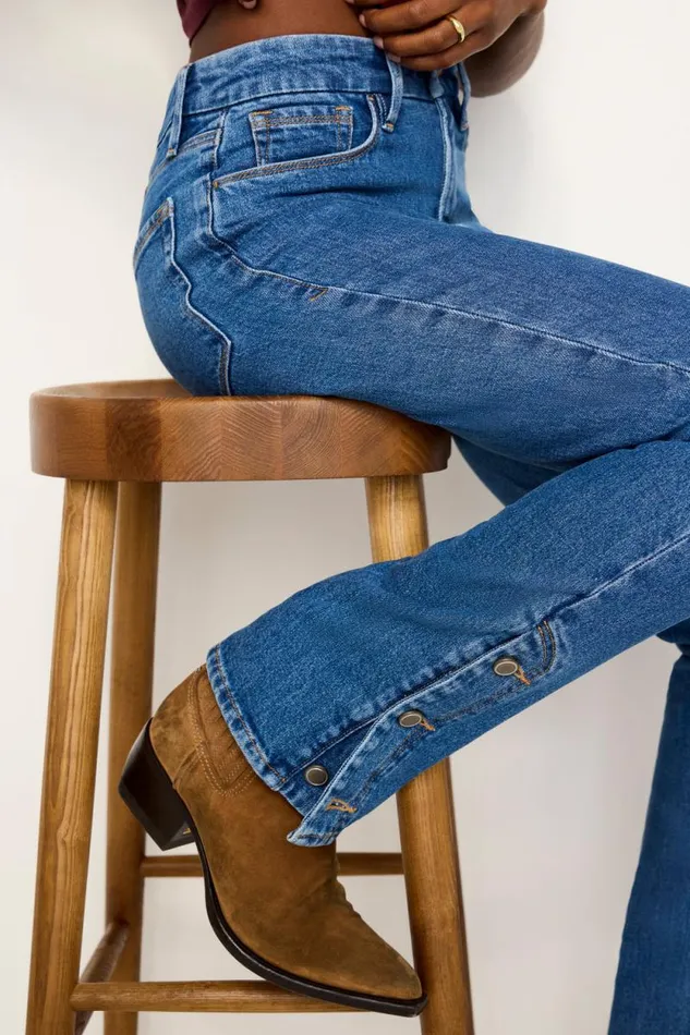 Women GOOD AMERICAN Jeans GOOD ICON STRAIGHTJEANS Indigo684