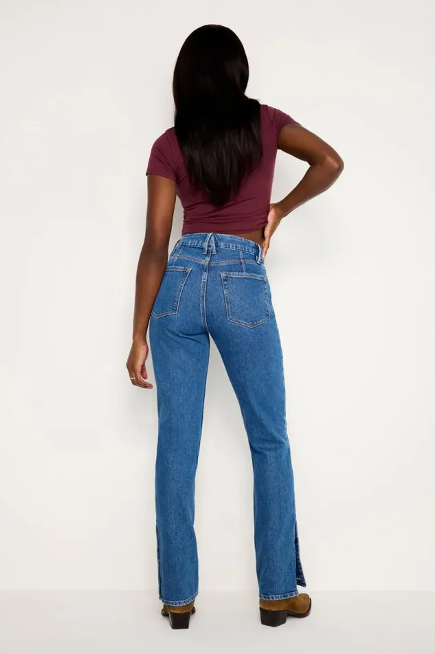 Women GOOD AMERICAN Jeans GOOD ICON STRAIGHTJEANS Indigo684