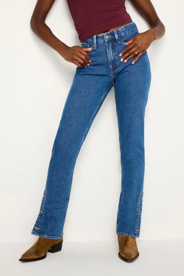 Women GOOD AMERICAN Jeans GOOD ICON STRAIGHTJEANS Indigo684